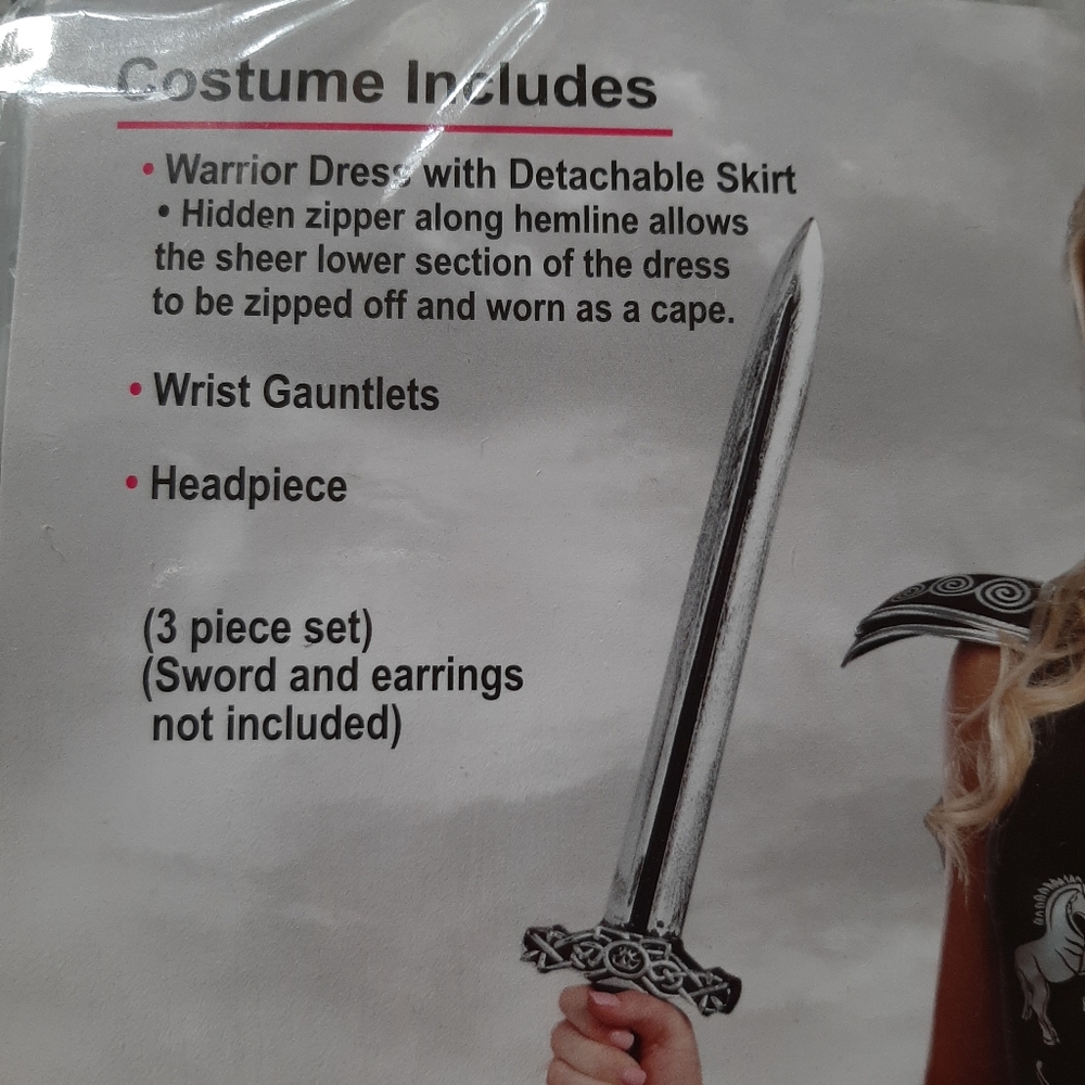 Women's Gladiator Costume - Picture 6 of 10